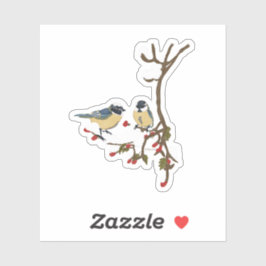 Sneeuwvogels Sticker