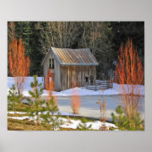 Sneeuwvorm Poster (Voorkant)