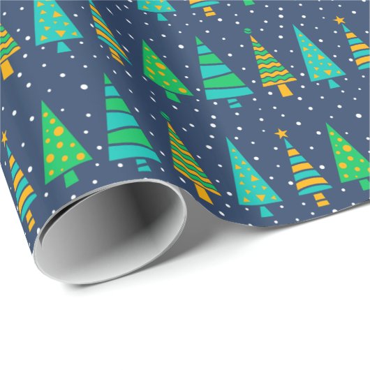 Sneeuwvormig voor bomen inpakpapier (Rol Hoek)