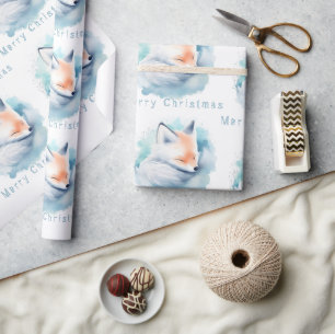 Sneeuwvos Cadeaupapier