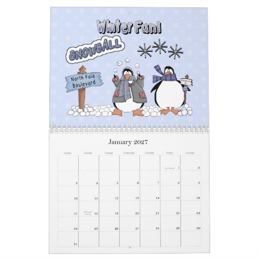 Sneeuwvrienden 2011 kalender (Jan 2027)