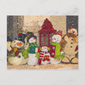 SNEEUWVRIENDEN BRIEFKAART (Voorkant)