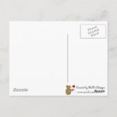 Sneeuwvrienden die je denken briefkaart (Achterkant)