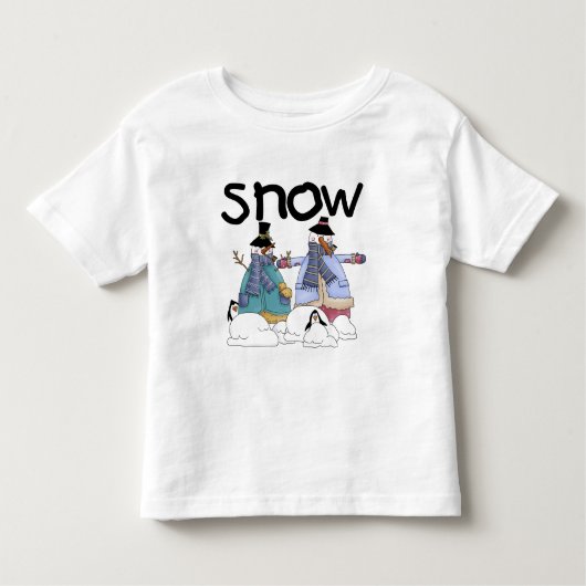 Sneeuwvrienden Tshirts en cadeaus (Voorkant)