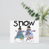 Sneeuwvrienden Tshirts en cadeaus (Staand voorkant)