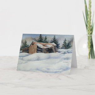 Sneeuwvrij Wenskaart Kaart