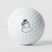 Sneeuwvrouw 2023 Titleist Pro V1 golfballen 3 pk (Voorkant)