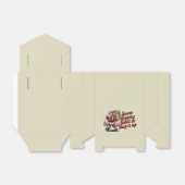 Sneeuwwaardigheid Bout om het op te pakken 90s Chr Bedankdoosjes (Uitgevouwen)