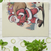 Sneeuwwaardigheid Bout om het op te pakken 90s Chr Theedoek (Gevouwen)