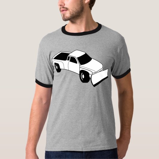 sneeuwwagenploeg t-shirt (Voorkant)