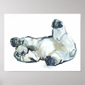 Sneeuwwand Poster (Voorkant)