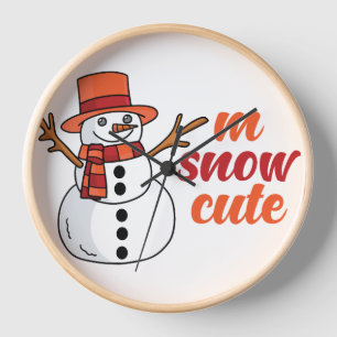 sneeuwwandklok