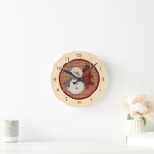 Sneeuwwandklok Ronde Klok (Huis)