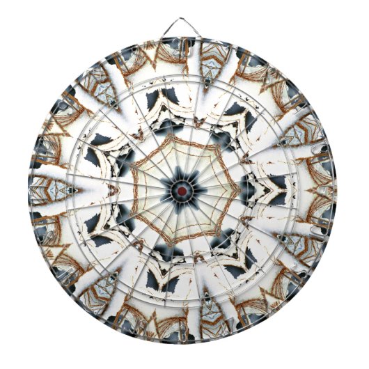 sneeuwweb dartbord (Voorkant)