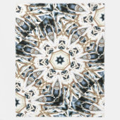 sneeuwweb fleece deken (Voorkant)