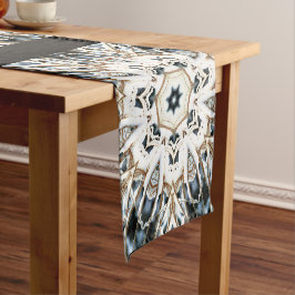 sneeuwweb korte tafelloper