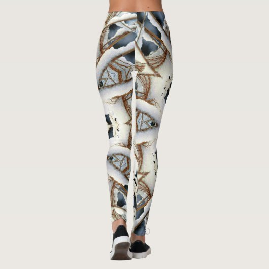 sneeuwweb leggings (Achterkant)