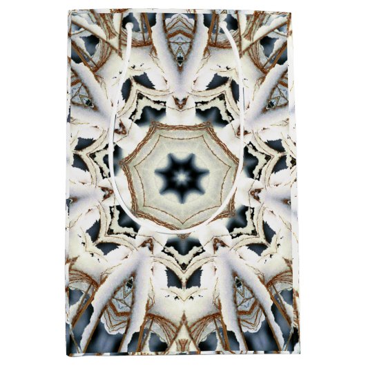 sneeuwweb medium cadeauzakje (Voorkant)