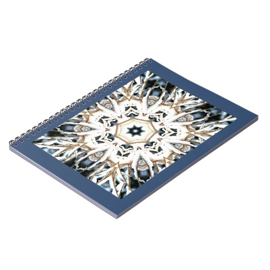 sneeuwweb notitieboek (Linkerzijde)