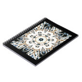 sneeuwweb notitieboek (Linkerzijde)