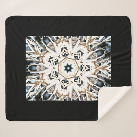 sneeuwweb sherpa deken (Voorkant (horizontaal))