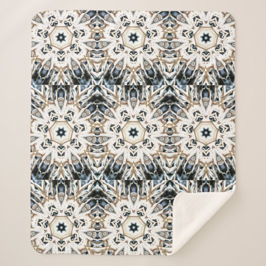 sneeuwweb sherpa deken (Voorkant)