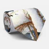 sneeuwweb stropdas (Opgerold)