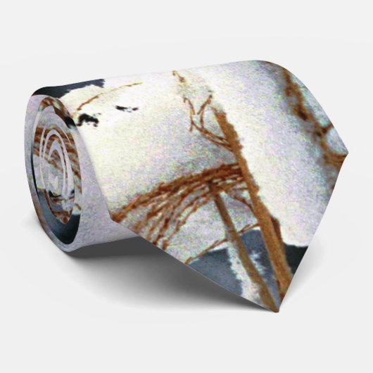 sneeuwweb stropdas (Opgerold)