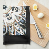 sneeuwweb theedoek (Quarter Fold)