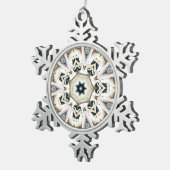 sneeuwweb tin sneeuwvlok ornament (Rechts)