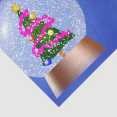 sneeuwweefsel van wereldbol tissuepapier (Detail)