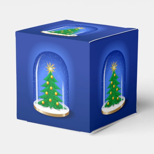 sneeuwWereldbol Bedankdoosjes (Achterkant)