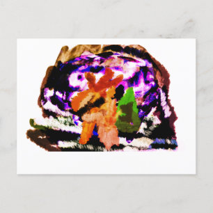 Sneeuwwereldbol Briefkaart