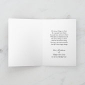 SNEEUWWERELDBOL - CHRISTMAS - SON FEESTDAGEN KAART (Binnen)