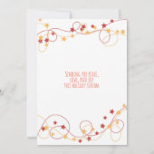 SneeuwWereldbol Kerstmis Pinguïn Kaart (Achterkant)