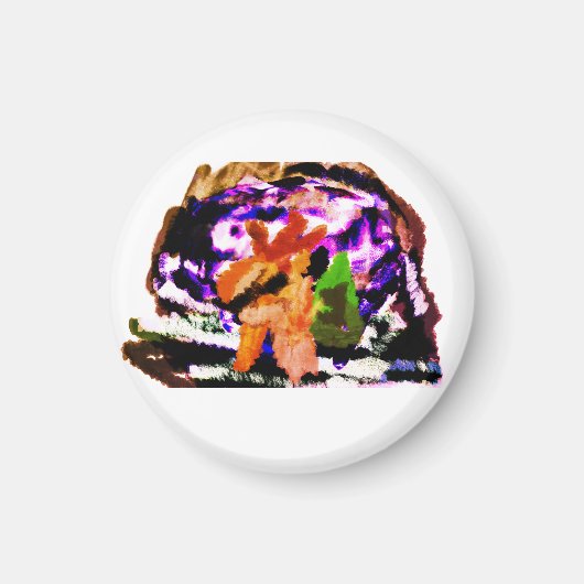 Sneeuwwereldbol Magneet (Voorkant)