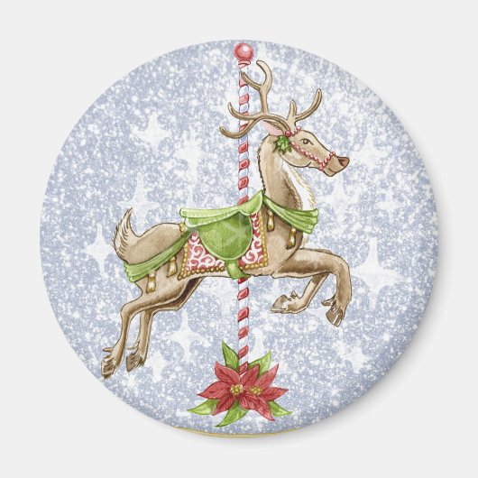  sneeuwwereldbol magneet (Voorkant)