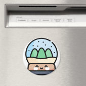 sneeuwwereldbol magneet (Insitu (Vaatwasser))