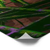 sneeuwWereldbol Poster (Hoek)