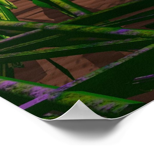 sneeuwWereldbol Poster (Hoek)