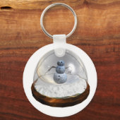 SneeuwWereldbol Sleutelhanger (Voorkant)