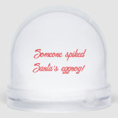 sneeuwwereldbol sneeuwbol (Achterkant)