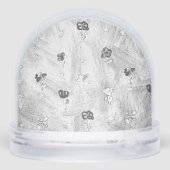 sneeuwwereldbol sneeuwbol (Achterkant)