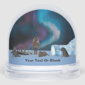 sneeuwWereldbol Sneeuwbol (Achterkant)