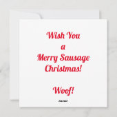 SneeuwWereldbol voor kerstfeestdagen Feestdagenkaart (Achterkant)