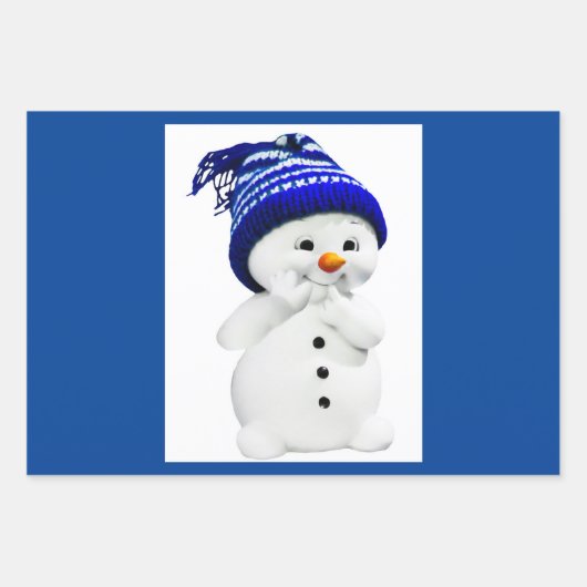 Sneeuwwerkpapiervaten met drie vellen (Voorkant 2)