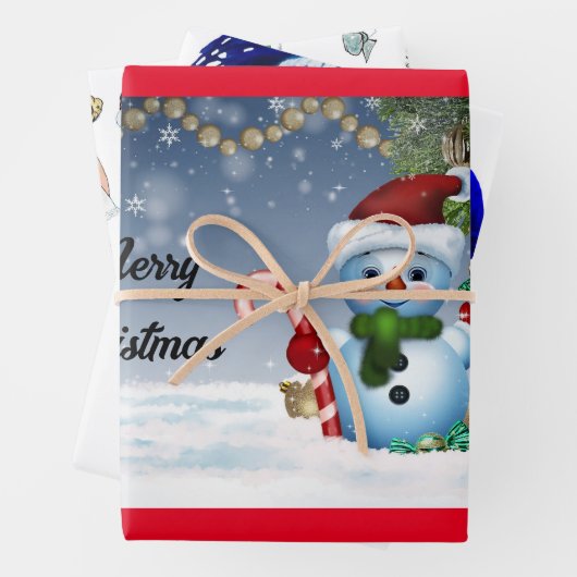 Sneeuwwerkpapiervaten met drie vellen (In situ)