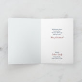 Sneeuwwinkelen met Bonanza Vintage-kerstkaart Kaart (Binnen)