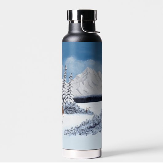 Sneeuwwinter Thor Koper Vacuum geïsoleerde fles (Links)