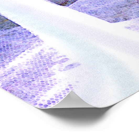 Sneeuwwinterbomen Poster (Hoek)